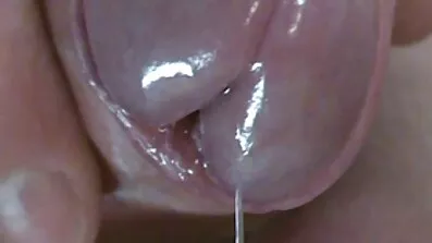 Blond i leggings Cums spruta från leksak och snopp stora bröst porr